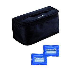 アスベル 2段用保冷ランチバッグ（保冷剤付）  ブラック A3165 | アスベル