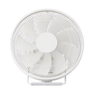 ツインバード 首振りがいらないサーキュレーター  ホワイト KJ-D783W ［DCモーター搭載 /リモコン付き］ | ツインバード