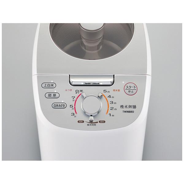 ツインバード MR-E751W コンパクト精米器 【864】 [振込不可] | ツインバード | 01