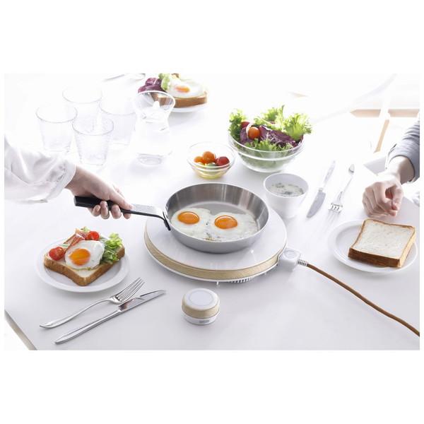 MAINTS IH調理器 ホットトリベット(HOT TRIVET) ホワイト×ウッド MA-003 ［1口 /100V］ |  | 11
