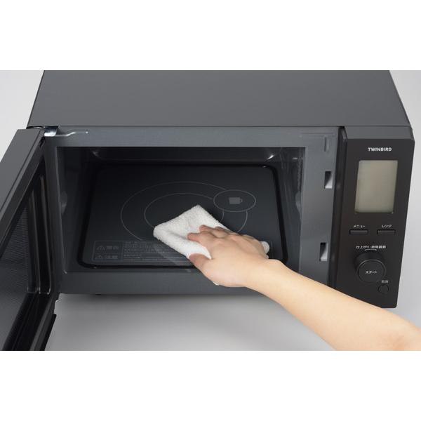 ツインバード センサー付フラット電子レンジ   DR-F282B ［18L /50/60Hz］ | ツインバード | 07