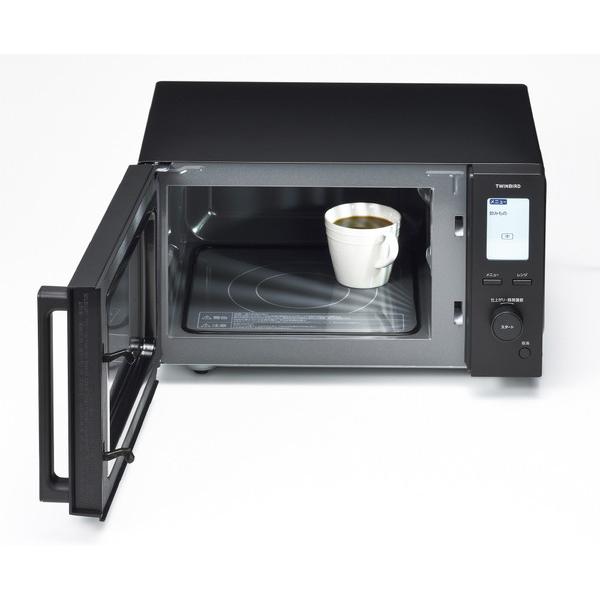 ツインバード センサー付フラット電子レンジ   DR-F282B ［18L /50/60Hz］ | ツインバード | 01