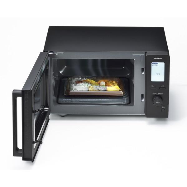 ツインバード センサー付フラット電子レンジ   DR-F282B ［18L /50/60Hz］ | ツインバード | 02