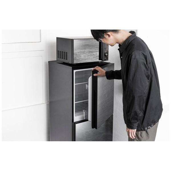 ツインバード（TWINBIRD） 冷蔵庫 HRシリーズ ブラック HR-GJ12B ［幅