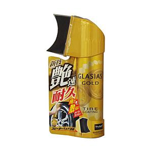 プロスタッフ S181　洗車用品　タイヤ艶出し剤　グラシアス　ゴールド　スポンジカバー付　ワンタッチ直塗タイプ   S181 | ProStaff（車）