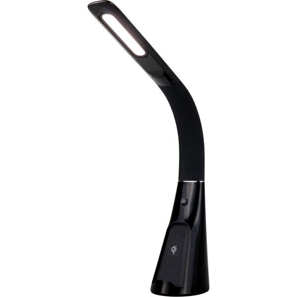 ゼピール ワイヤレス充電付LEDスタンドライト  ブラック DQL-H1009 ［LED /昼白色］ | ZEPEAL | 01