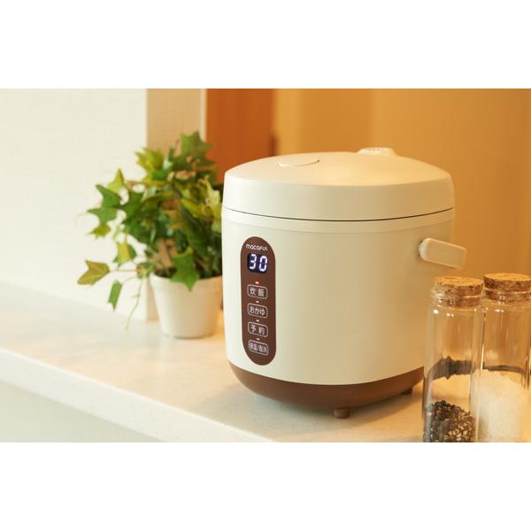 MACAFUL macaful ミニライスクッカー   MRC-15L-GRG ［1.5合 /マイコン］ 【864】 |  | 03