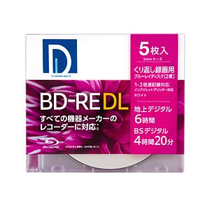 電響社 録画用BD-RE　BE50DP.5S　5枚入り    ［5枚 /50GB］ | 
