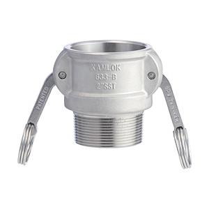 トヨックス トヨックス　カムロックカプラー　オネジ　ステンレス   633-BB1-1/2SST | 