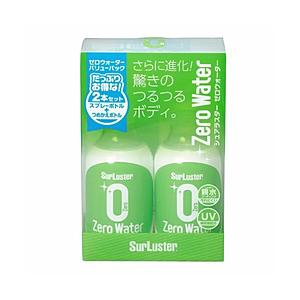 SURLUSTER S-109　ガラス系ナノコーティング剤　ゼロウォーターバリューパック　nano+配合　内容量：280ml／2本入り　親水タイプ | 