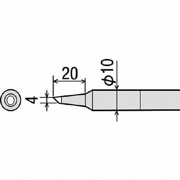 太洋電機産業 PX-40RT-4C グット 替こて先 4C型 |  | 02