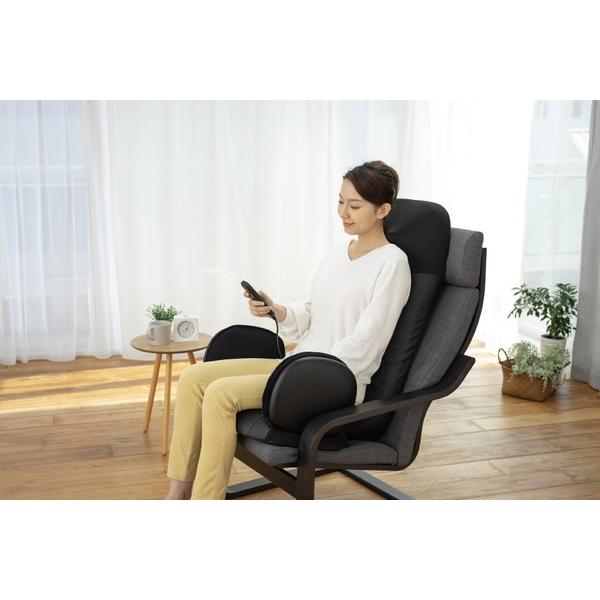 スライヴ シートマッサージャー  ブラック MD-8676 |  | 03