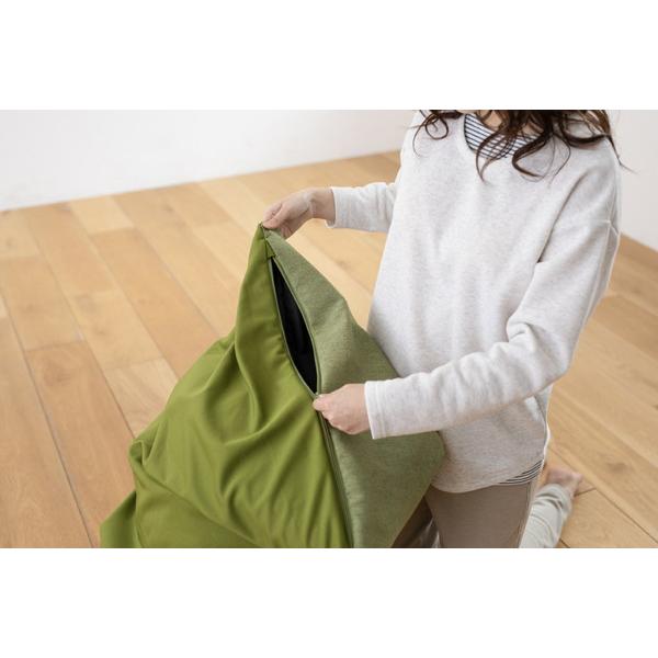 スライヴ ほぐしてくれるビーズクッション Hogbees（ホグビーズ） ストーングレー CMD-8000GY |  | 07