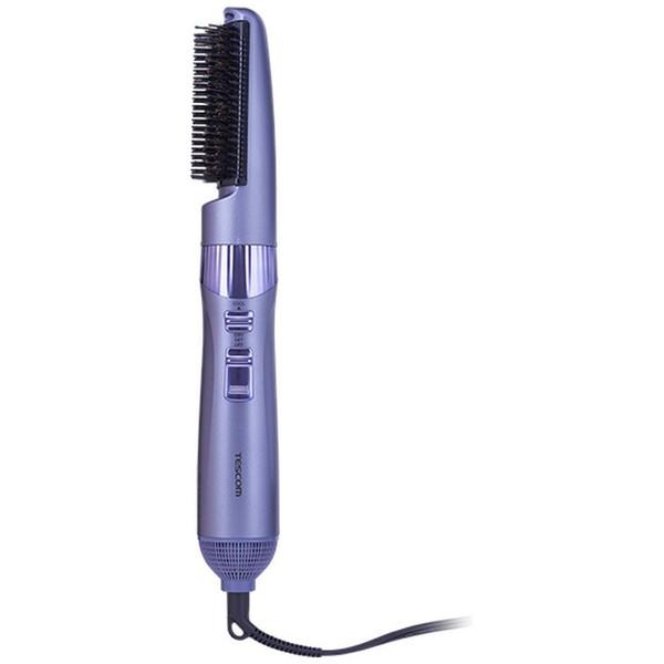 テスコム マイナスイオンカールドライヤー【天然ツバキオイル配合豚毛ブローブラシ付属】  パープル TC430A-V 【864】 | テスコム | 01