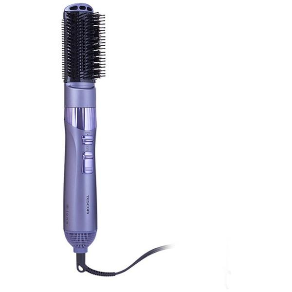 テスコム マイナスイオンカールドライヤー【天然ツバキオイル配合豚毛ブローブラシ付属】  パープル TC430A-V 【864】 | テスコム | 02