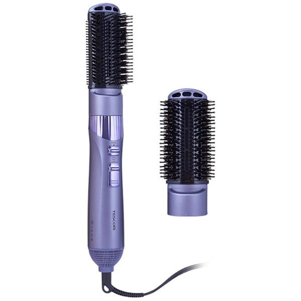 テスコム マイナスイオンカールドライヤー【天然ツバキオイル配合豚毛ブローブラシ付属】  パープル TC430A-V 【864】 | テスコム | 03