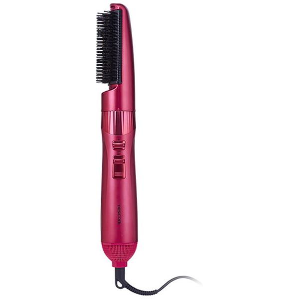 テスコム マイナスイオンカールドライヤー【天然ツバキオイル配合豚毛ブローブラシ/ロールブラシ付属】  ピンク TC530A-P | テスコム | 01