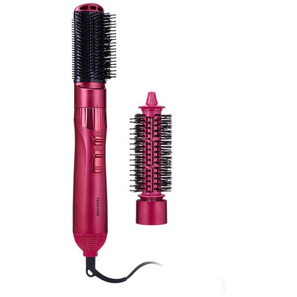 テスコム マイナスイオンカールドライヤー【天然ツバキオイル配合豚毛ブローブラシ/ロールブラシ付属】  ピンク TC530A-P | テスコム | 05