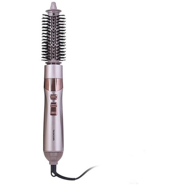 テスコム マイナスイオンカールドライヤー【天然ツバキオイル配合豚毛ブローブラシ/ロールブラシ付属】  ブロンズ TC530A-N | テスコム | 02