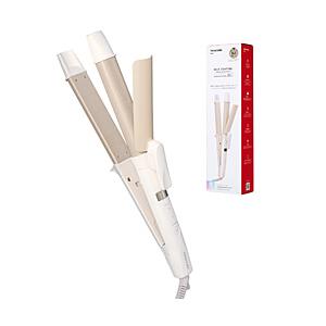 ヘアアイロン 2WAY 32mm コテ ストレート＆カール シルクコーティング プロテクトイオン 80〜200℃ 5℃刻み 温度ロック/メモリー 自動OFF 海外対応 ロングバ… | テスコム