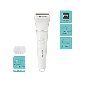 テスコム ボディシェーバー 乾電池式  ホワイト TT263A-W | テスコム