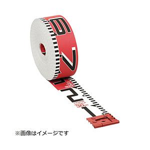 TJMデザイン タジマ　シムロンロッド長さ　30m／裏面仕様　1mアカシロ／紙函 SYR-30K | 