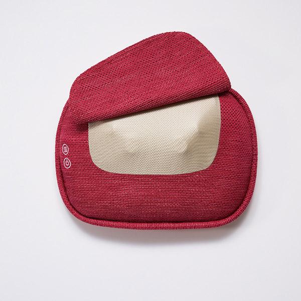 オムロン HM350　クッションマッサージャ HM-350-R レッド | オムロン | 02