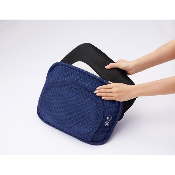 オムロン HM350　クッションマッサージャ HM-350-B ブルー | オムロン | 03