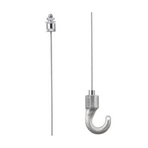 トーソー ピクチャーレールS1　ハンガー1m （シルバー）　TOSO30007171 | 