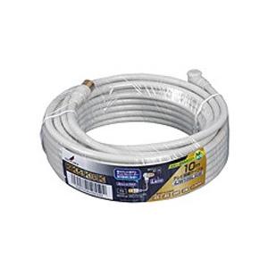 DX Antenna 4K対応4C加工ケーブルLSタイプ10m 4JW10SLSB | DXアンテナ