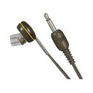 JVCケンウッド MR-31 ブラック＜1.5mコード＞ ラジオ/ラジカセ用片耳イヤホン | JVCケンウッド