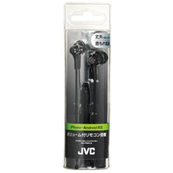 JVCケンウッド HA-FR26(ブラック)HA-FR26-B【リモコン・マイク対応】 カナル型イヤホン | Victor(オーディオ) | 01