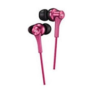 JVCケンウッド HA-FX46(ピンク)HA-FX46-P【重低音モデル】 カナル型イヤホン | Victor(オーディオ)