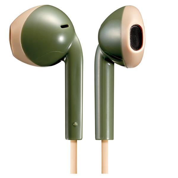 JVCケンウッド HA-F19M カーキ×ベージュ HA-F19M-GC【防滴】【リモコン・マイク対応】 インナーイヤー型イヤホン |  | 04