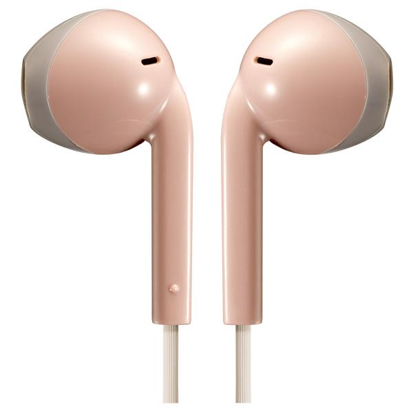 JVCケンウッド HA-F19M ピンク×ブラウン HA-F19M-PT【防滴】【リモコン・マイク対応】 インナーイヤー型イヤホン |  | 03