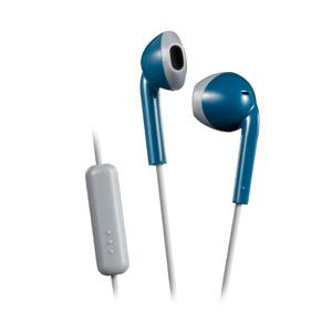 JVCケンウッド HA-F19M ブルー×グレー HA-F19M-AH【防滴】【リモコン・マイク対応】 インナーイヤー型イヤホン | 