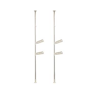 ベストコ ベランダでたっぷり干せる つっぱり物干し   NY-282 | 