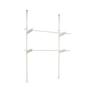 ベストコ 窓枠でたっぷり干せる つっぱり物干し   NY-284 | 