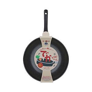 ベストコ でかすぎる!ウォックパン ガス火　32cm  ブラック NM-393 | 