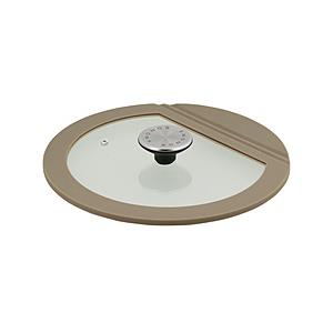 ベストコ ガラス蓋 24cm SONOMA グレージュ LV-0373 | 