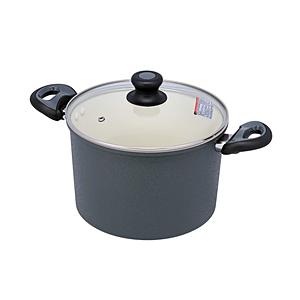ベストコ 両手鍋 22cm シチューポット セラミック IH ガス火対応 アリエッタセラミック  ダークグレー ND-3618 | 