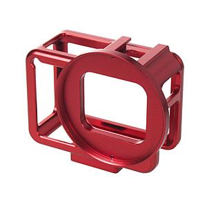 ETSUMI E2223 GoProHERO7用アクションメタルプロテクターカバー  レッド | ETSUMI