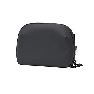 ETSUMI ガジェットポーチ [W205ｘH160ｘD75mm] Sサイズ peak biz(ピークビズ) ブラック PEAK-IN08 【864】 | ETSUMI