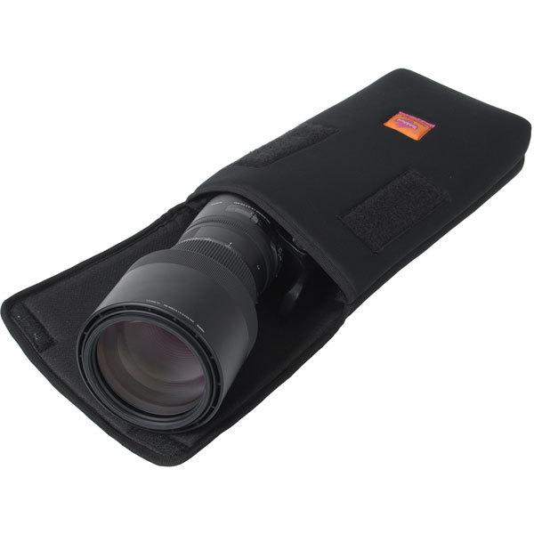 ETSUMI クッションレンズポーチ LL  ブラック E-5293 | ETSUMI | 05