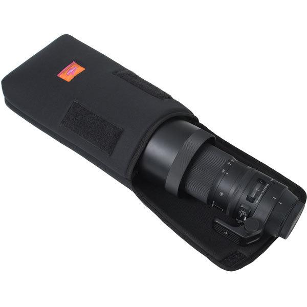 ETSUMI クッションレンズポーチ LL  ブラック E-5293 | ETSUMI | 06