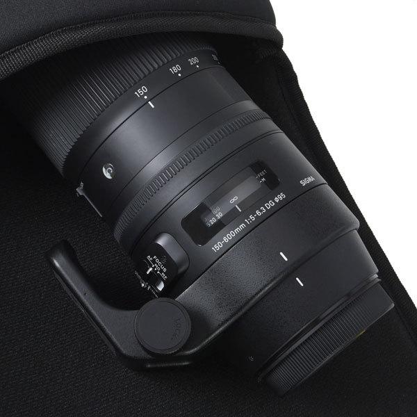 ETSUMI クッションレンズポーチ LL  ブラック E-5293 | ETSUMI | 07