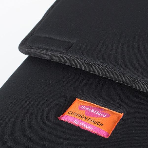 ETSUMI クッションレンズポーチ LL  ブラック E-5293 | ETSUMI | 08