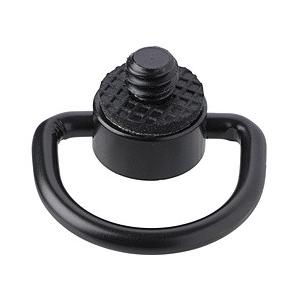 ETSUMI E6950 1／4 スクリュー カメラストラップ用Dリング  ブラック | ETSUMI