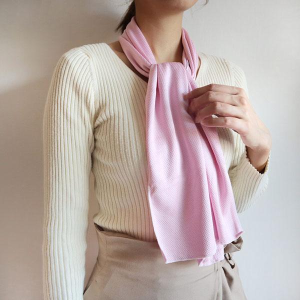 UMO KOBO×nishikawa 生毛工房×西川 クールタオル オリジナルボトルケース入(31×120cm/ピンク)  ピンク TT90009628P [振込不可] |  | 05