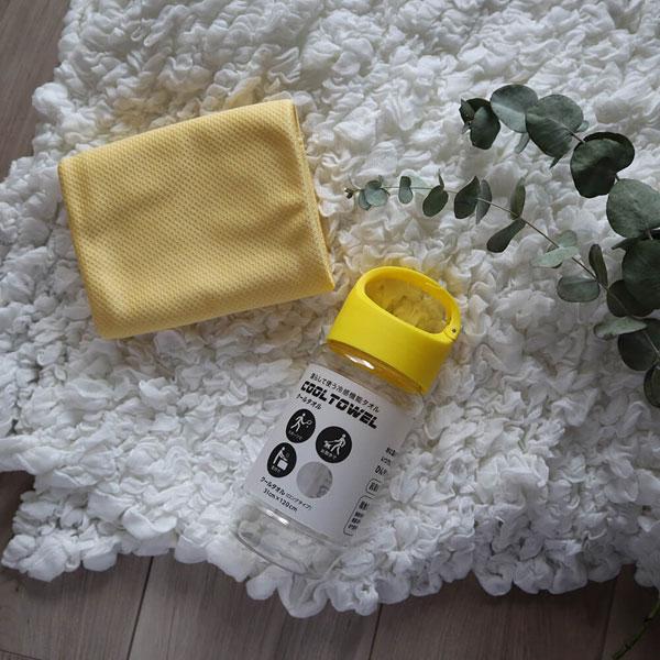UMO KOBO×nishikawa 生毛工房×西川 クールタオル オリジナルボトルケース入(31×120cm/イエロー)  イエロー TT90009628Y [振込不可] |  | 02
